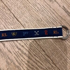 Polo by Ralph Lauren Navy Blue Kids Belt 24 inch, 2T-4T